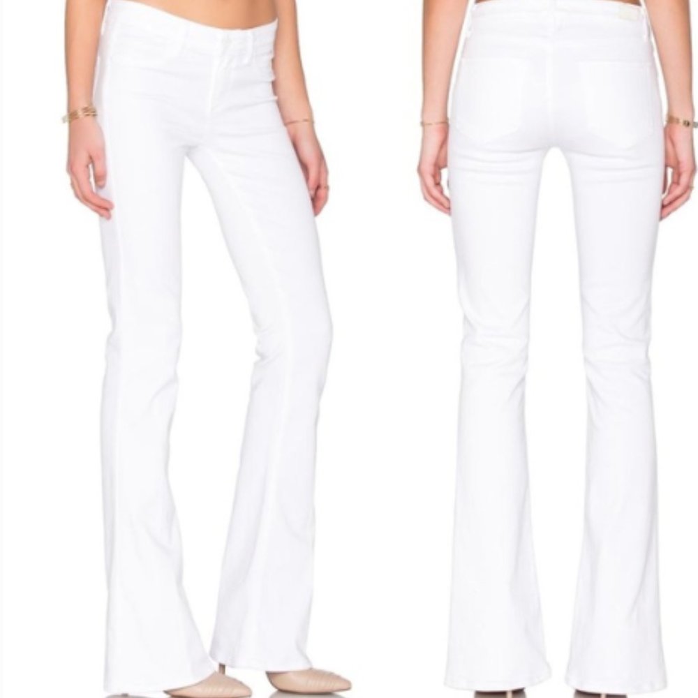 White Denim Bellbottoms: Nordstrom: Paige Flare 29